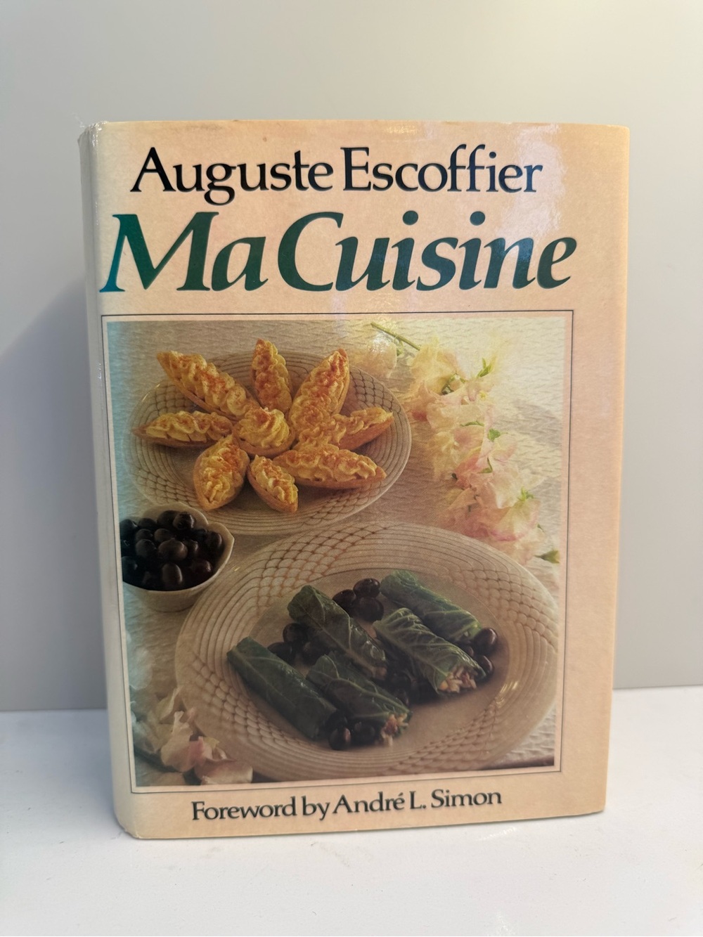 Auguste Escoffier Ma Cuisine 1984 Hardcover Cookbook